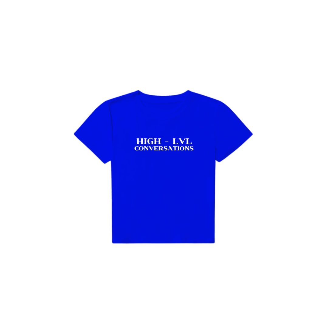 High LVL Conversations Women's Baby Tee