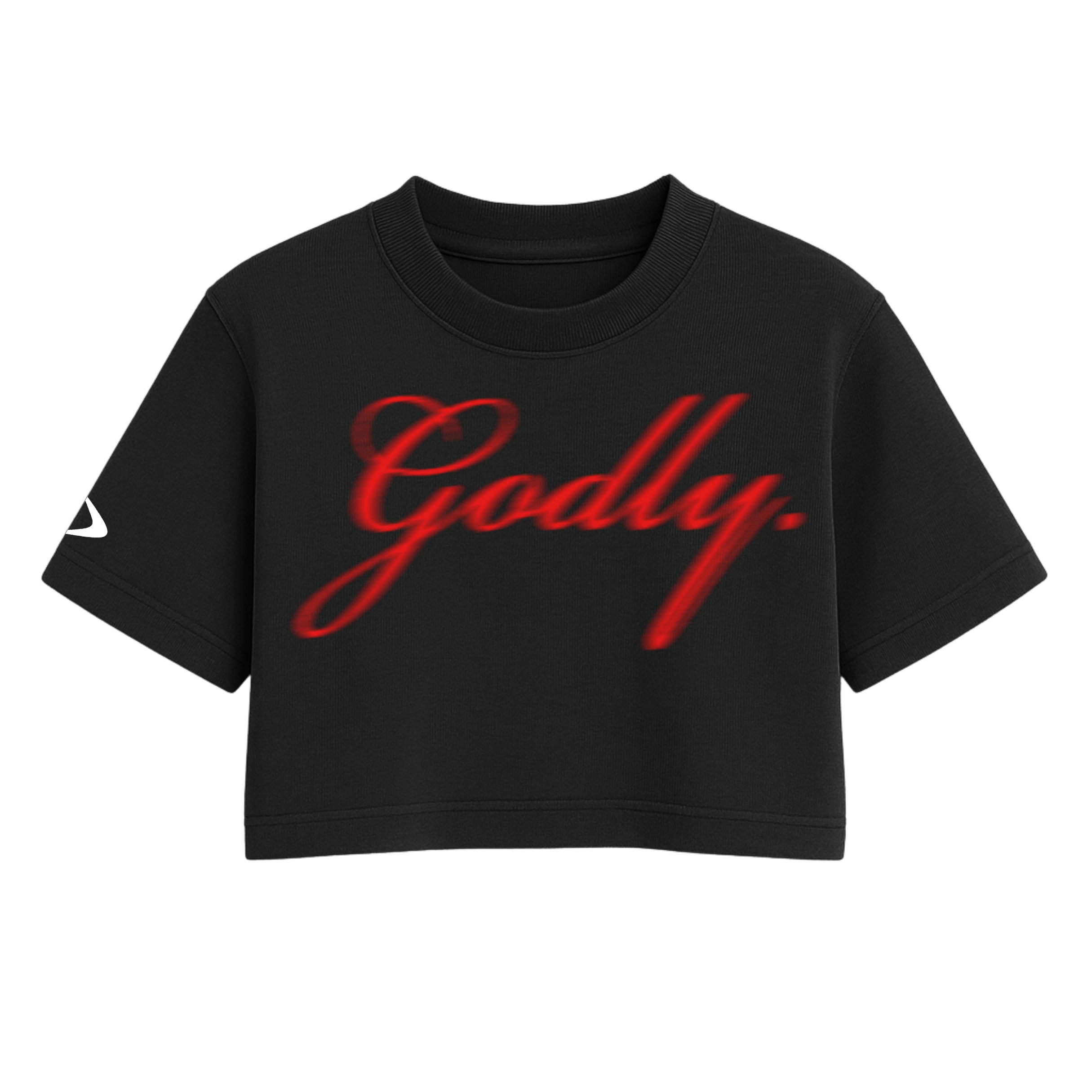 High LVL - Godly One Size Crop Tee