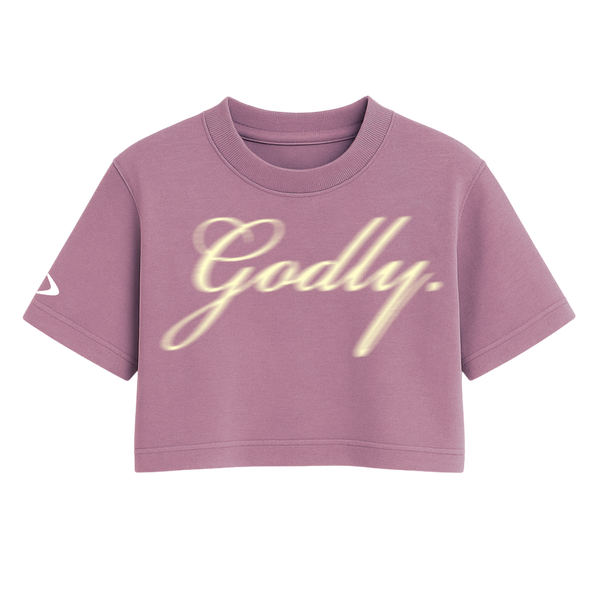 High LVL - Godly One Size Crop Tee