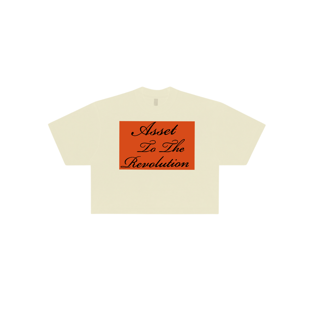 Asset To The Revolution Oversized Crop Tee