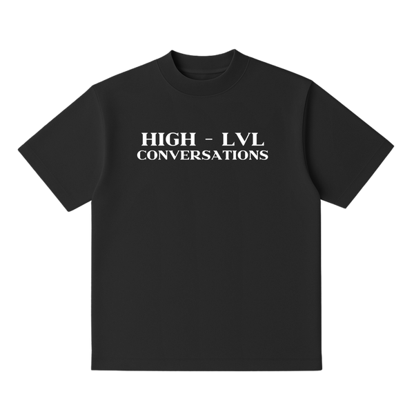 High Lvl Conversations Heavy Tee