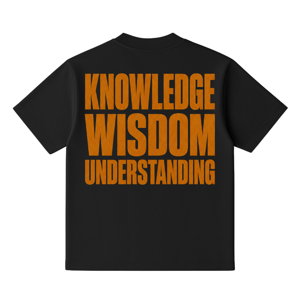 Knowledge, Wisdom, Understanding Mock Neck Tee